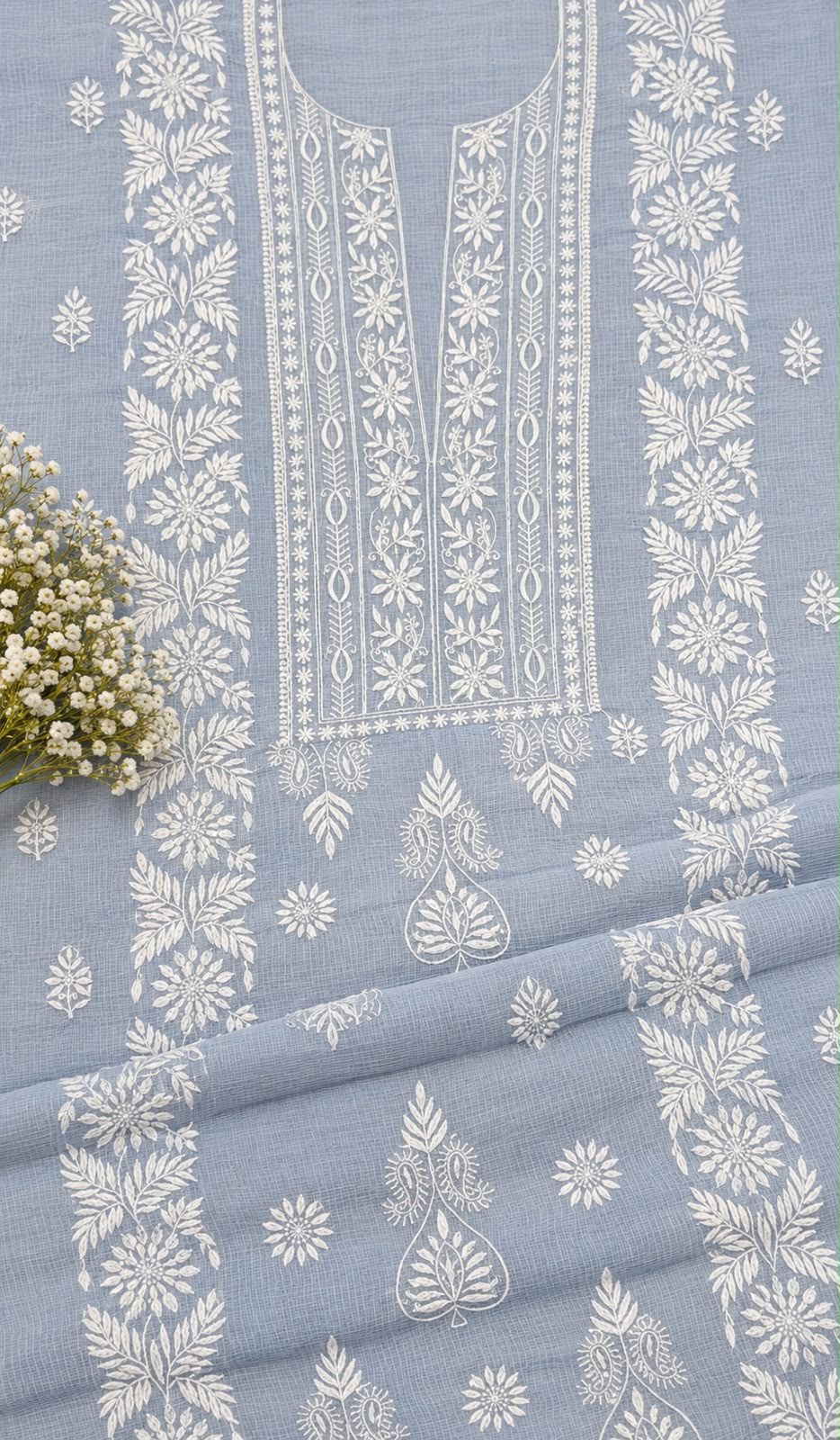 KOTA CHIKANKARI LENGTH WITH DUPATTA