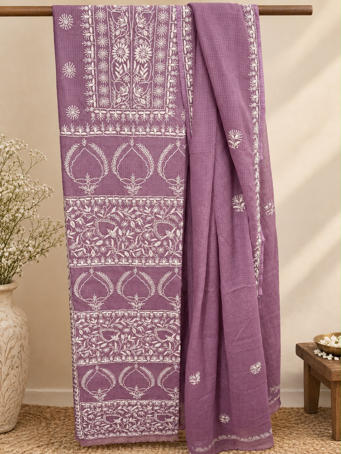 KOTA CHIKANKARI LENGTH WITH DUPATTA