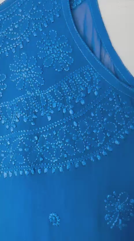 Chikankari Nodal Strap Set